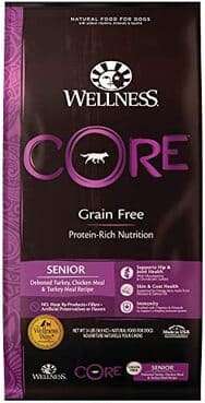 wellness core senior dog food review
